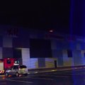 ВИДЕО | В Йыхви вспыхнул пожар в крупнейшем торговом центре Pargi Keskus