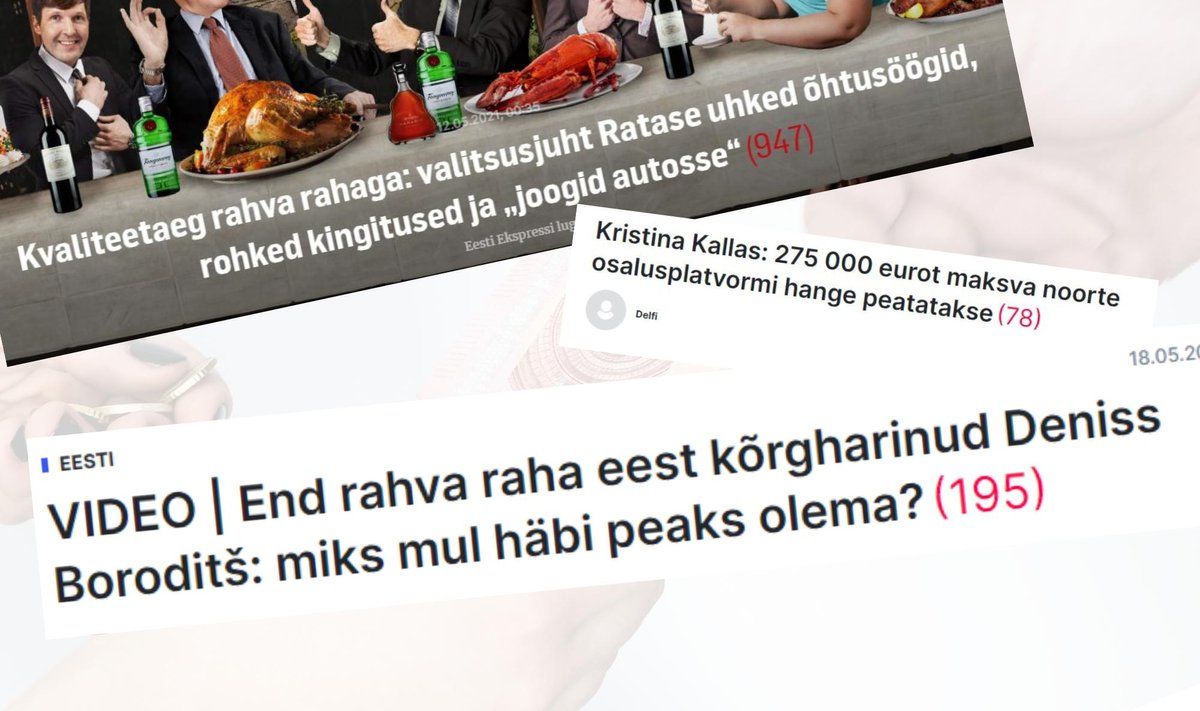 Avalikku raha kiputakse ikka kasutama viisidel, mis end sugugi ei õigusta.