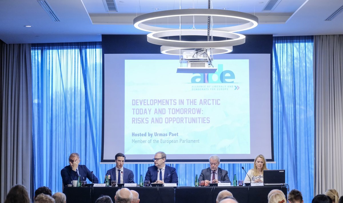 Alde korraldatud Arktika teemaline konverents.