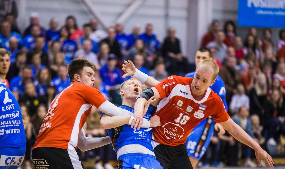 Käsipalli Eesti meistrivõistlused - Põlva Serviti vs HC Kehra