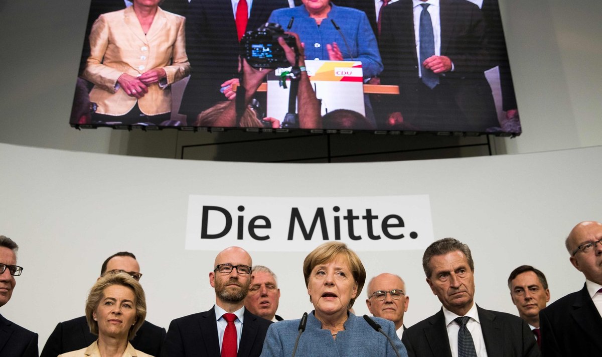 Angela Merkeli kristlikud demokraadid küll võitsid valimised, ent valimistulemuste selgumise järel rõõmu nende nägudel ülearu palju polnud.