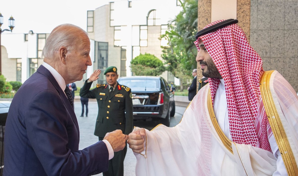 Pingutuste kiuste jäi Bideni ja prints Mohammedi kohtumisest ikkagi liiga familiaarne mulje.
