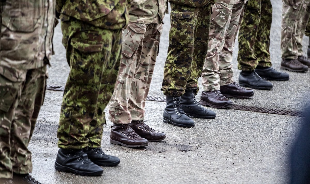 Briti ja Eesti kaitseväelased Tapal 21.12.2019