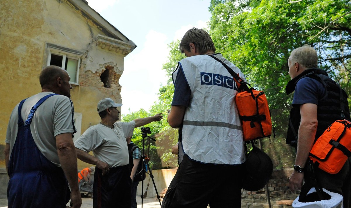 OSCE vaatlejad Donetskis