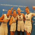Eesti 3x3 korvpallinaiskond teenis Euroopa Mängudel alagrupist esimesena edasipääsu