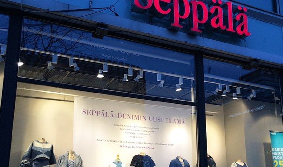 Seppälä kauplus Soomes.
