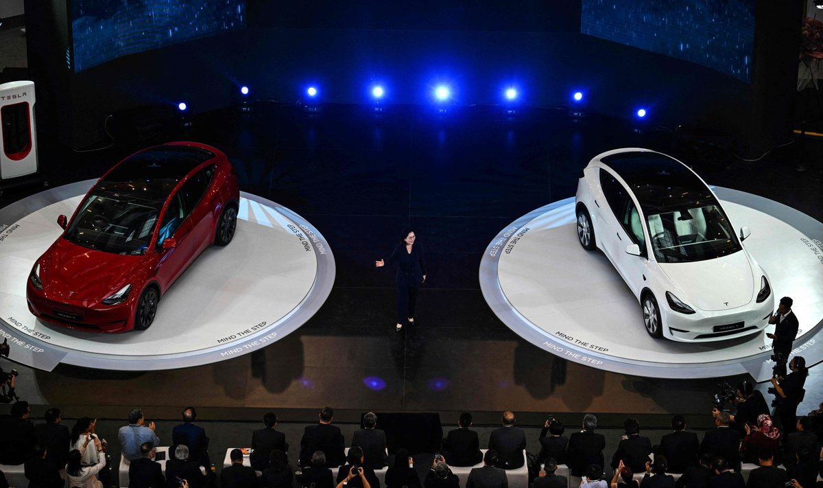 Tesla mudel Y tutvustus Malaisias.
