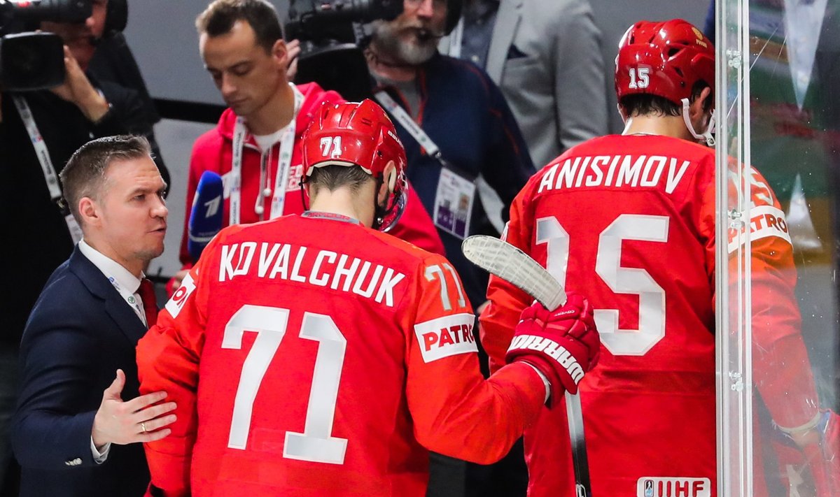 2019 IIHF Ice Hockey World Championship, Semifinals: Russia 0 - 1 Finland