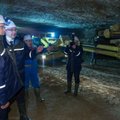 FOTOD: President Ilves Ojamaa kaevanduse avamisel: tark oleks õppida põlevkivi paremini väärtustama