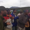 Kilimanjaro 39 matkasaatjat võtsid hommikul laulu üles