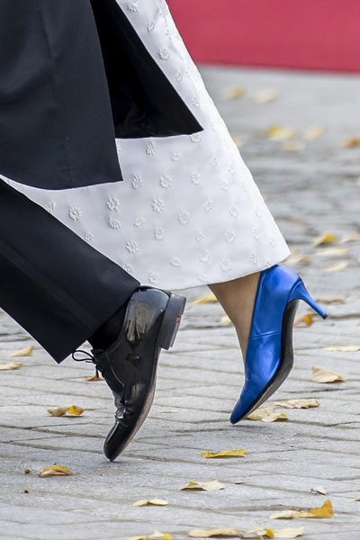 Ühte jalga Sinimustvalgelt üle punase vaiba, ehk kaks presidenti tuleviku suunas sammumas. Kersti Kaljulaid ja Alar Karis teel ajalukku