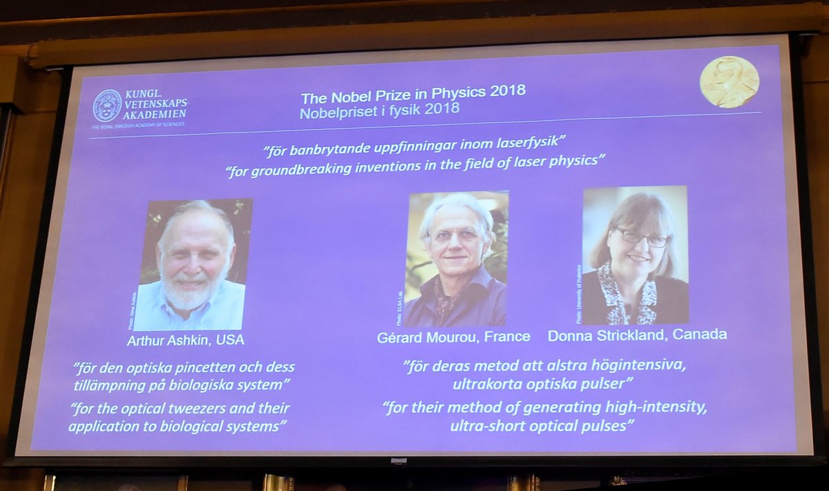 Füüsikapreemia laureaadid