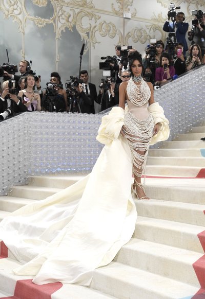 Kim Kardashian Met Galal