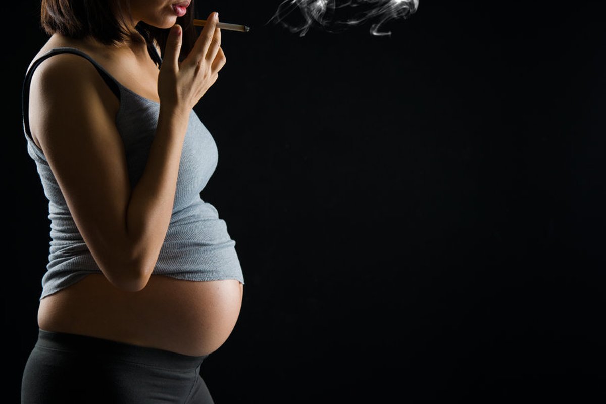 Курение и грудное вскармливание. Беременные женщины.