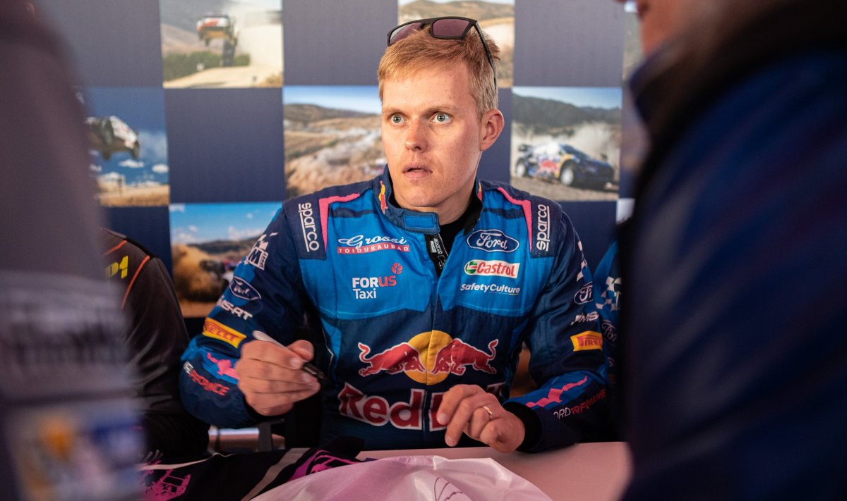 Ott Tänak Portugali rallil
