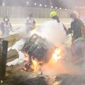 TOOMAS VABAMÄE | Grosjean pääses pooleks murdunud autost ja tulemöllust pisivigastustega