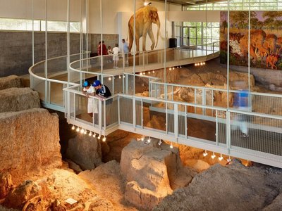 Waco mammutimuuseum avati 2015. aasta suvel. Foto: Waco Mammoth National Monument