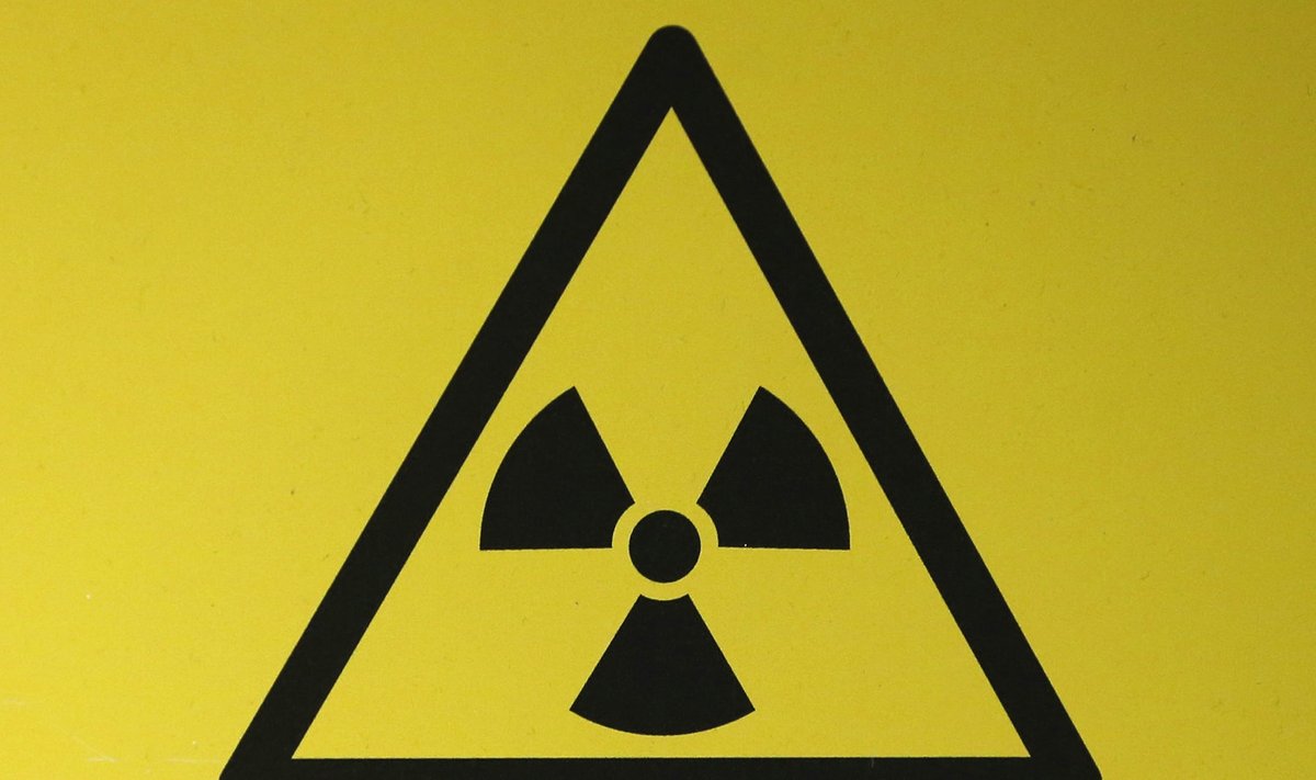 Radioaktiivse materjali ohtu tähistav märk
