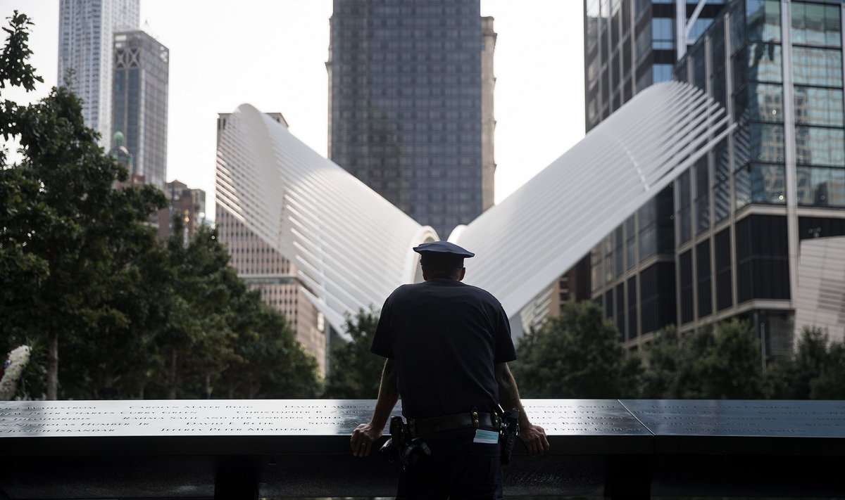 16th Annual Commemoration Ceremony Held At WTC Site For 9/11 Terror Victims