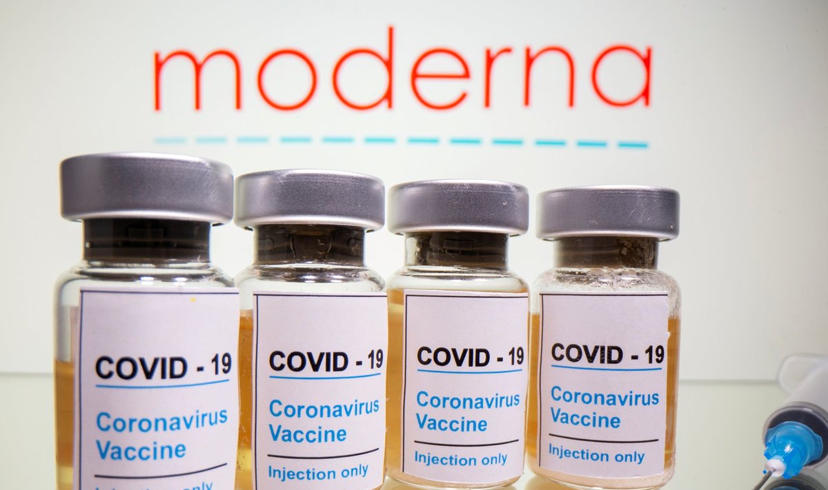 Moderna vaktsiinilt loodetakse palju.
