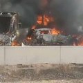 ВИДЕО | В Египте произошло ДТП с участием 29 транспортных средств: 32 человека погибли, 62 пострадали
