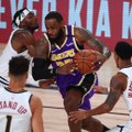 VIDEO | LeBron Jamesi kolmikduubel vedas Lakersi üle kümne aasta NBA finaali