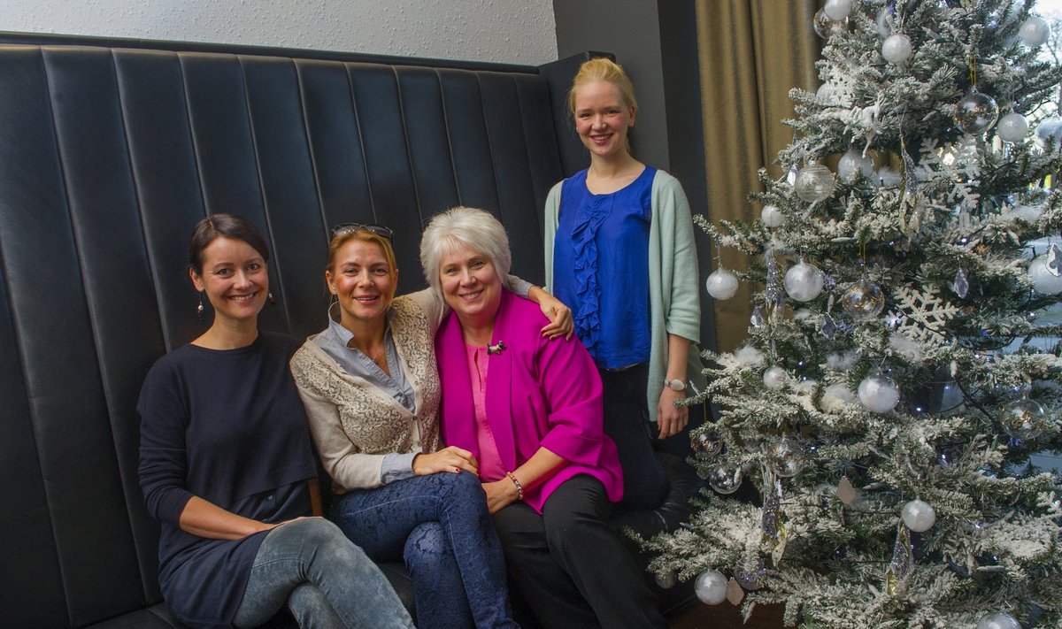Helen Sildna,Kristi Täht,Marina Kaljurand ja Riina Raudne