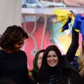 Ukraina eurolauljatar Ruslana sai USAs Kiievi protestijatele laulmise eest vaprusepreemia