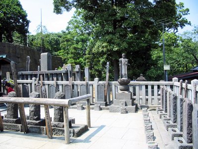 47 ronini hauaplats Sengaku-ji templis.