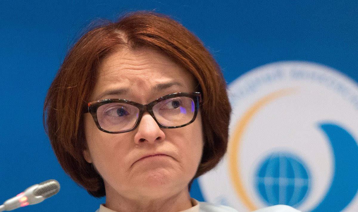 Venemaa keskpanga president Elvira Nabiullina.