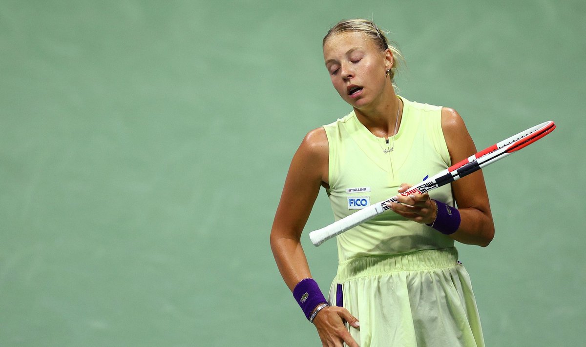 Anett Kontaveit 2021. aasta USA lahtistel.