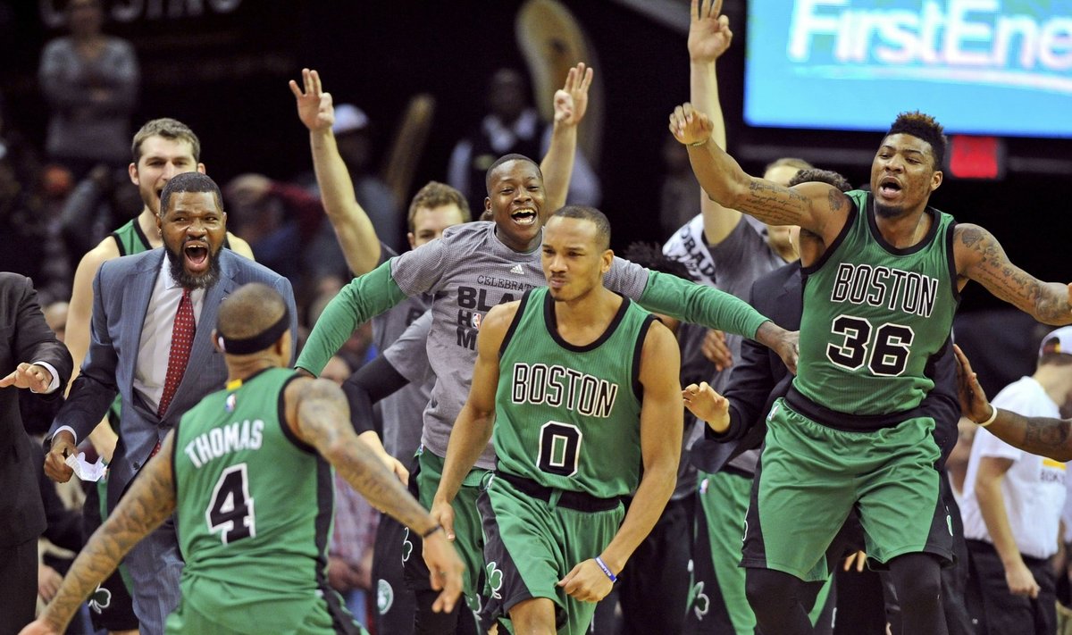 Boston Celtics "röövis" Cleveland Cavaliersi