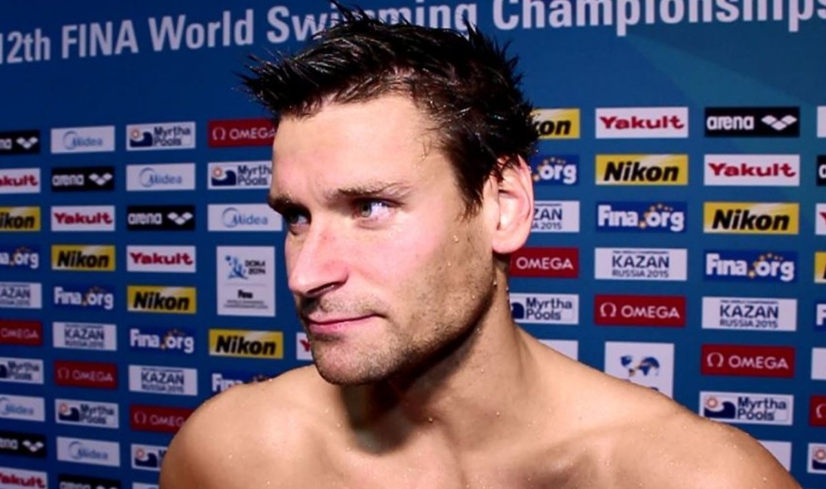Martti Aljand ujumise MM-il Dohas