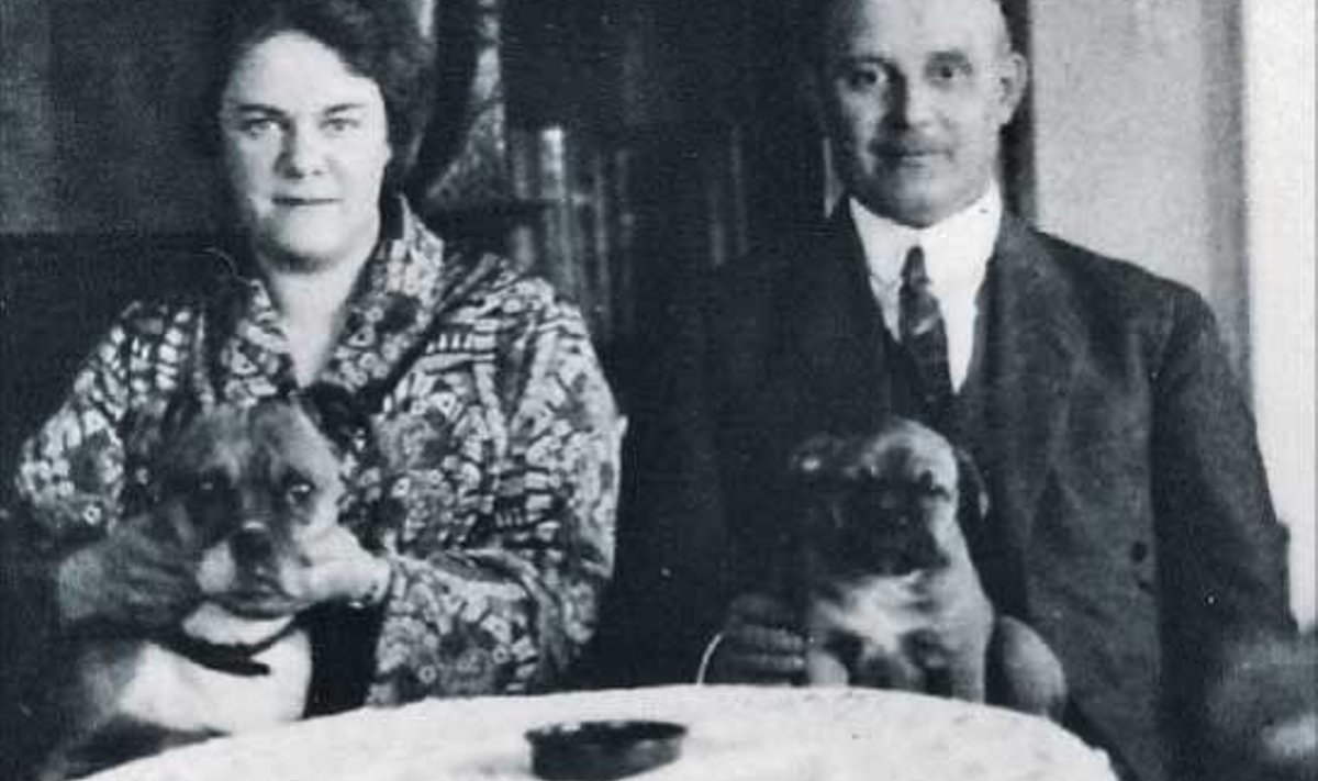 Johan ja Maria Laidoner 1925. aastal. 