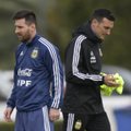 Argentina jalgpallikoondise peatreener: meie peal on meeletu pinge