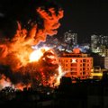 Iisrael ründas vastuseks elumaja tabanud raketile Hamasi sihtmärke Gazas