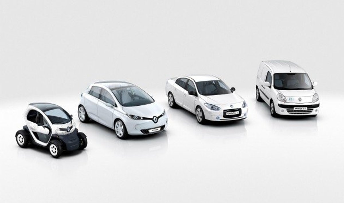 Renault elektrisõidukid