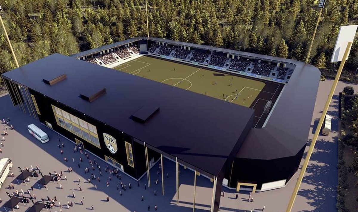 Just sellisel uhkel staadionil hakkab SJK algaval hooajal pallima