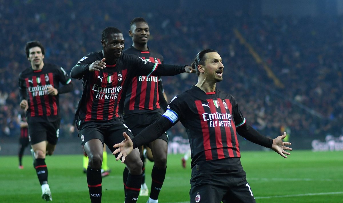 Sel hooajal on Zlatan Ibrahimović AC Milani eest löönud ühe värava.