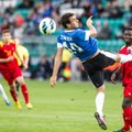 FOTOD: Eesti jalgpallikoondis mängis Kõrgõzstaniga 1:1 viiki