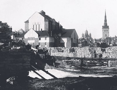 Kivivirnad Estonia ehitusplatsil 1911. aasta varakevadel.