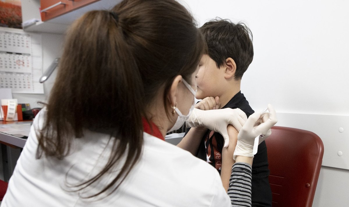 17. detsembril algas ka 5-11 aastaste laste vaktsineerimine