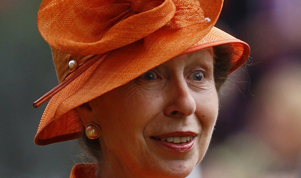 Britain's Princess Anne reacts during the first day of the Royal Ascot race meeting June 16, 2009.     REUTERS/ Eddie Keogh (BRITAIN SPORT HORSE RACING ROYALS)