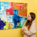 Noor kunstnik Santa Zukker: uusarendustes elavad noored eelistavad abstraktset kunsti