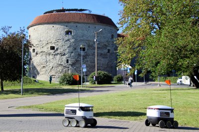Starshipi robotid Tallinna tänavatel