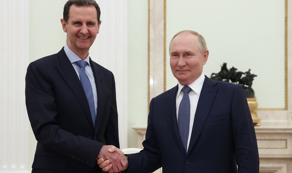 Tänavu juulis kohtus Bashir al-Assad Putiniga Kremlis. 