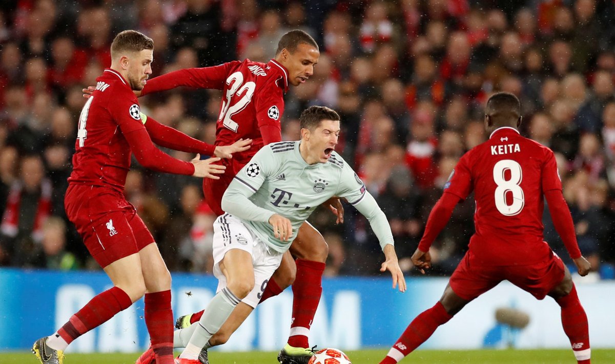Champions League - Round of 16 First Leg - Liverpool v Bayern Munich