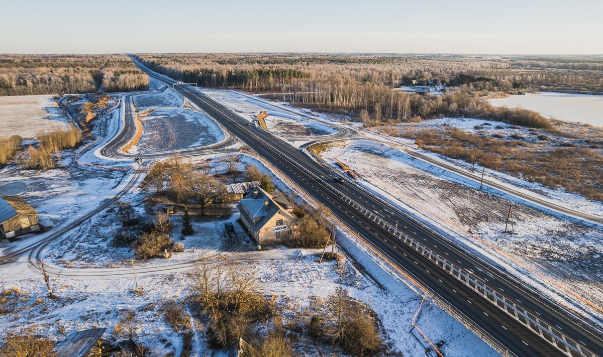 Tallinna-Tartu maantee neljarealiseks ehitamine on toppama jäänud, sest riigil napib raha.