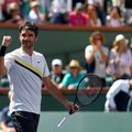 VIDEO | Karjääri parimat hooaja algust tegev Federer oli raskustes, kuid murdis siiski Indian Wellsis finaali