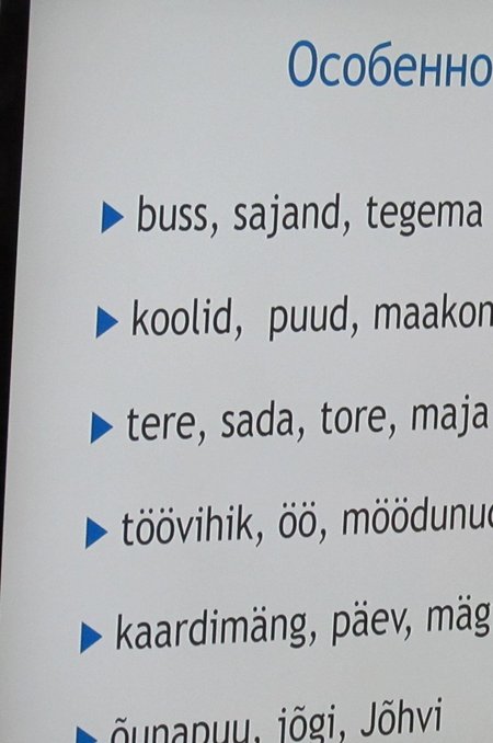 eesti keele õpe